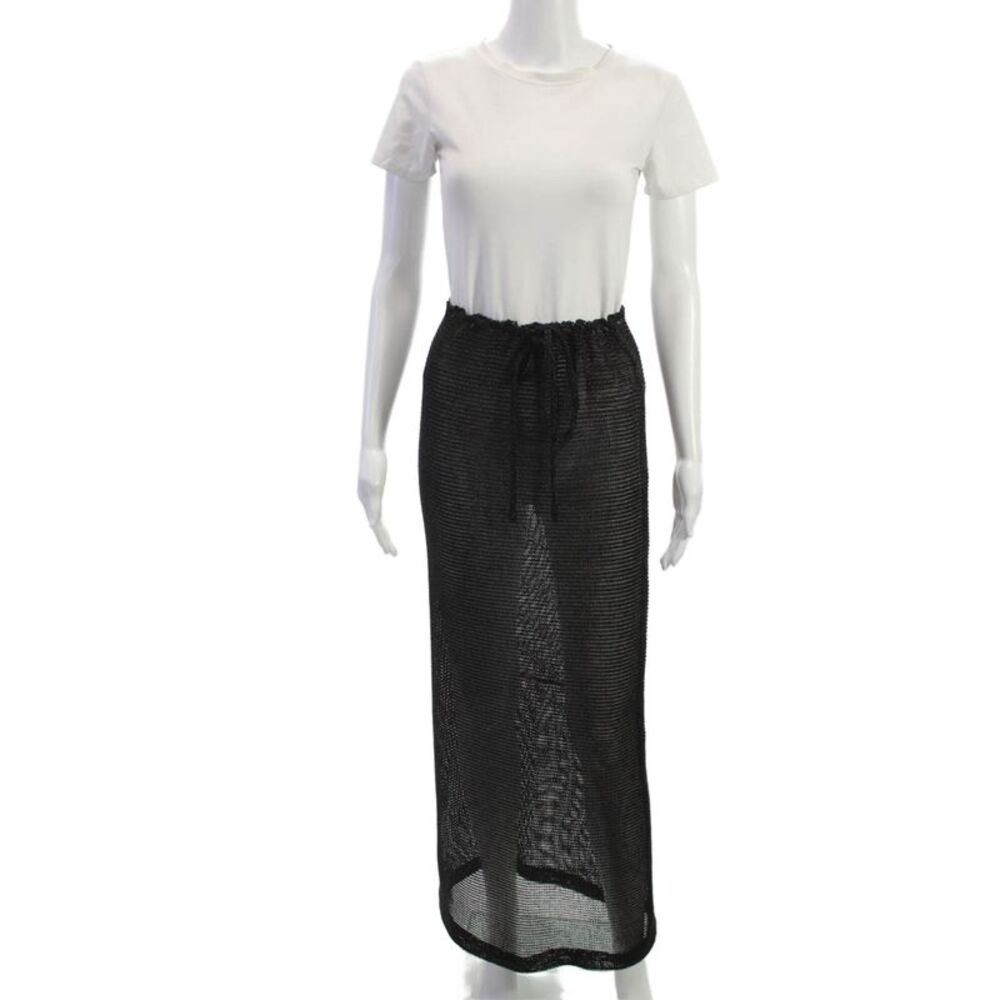 Bananhot Womens Coverup Swimwear Black Polyester Solid Size XS